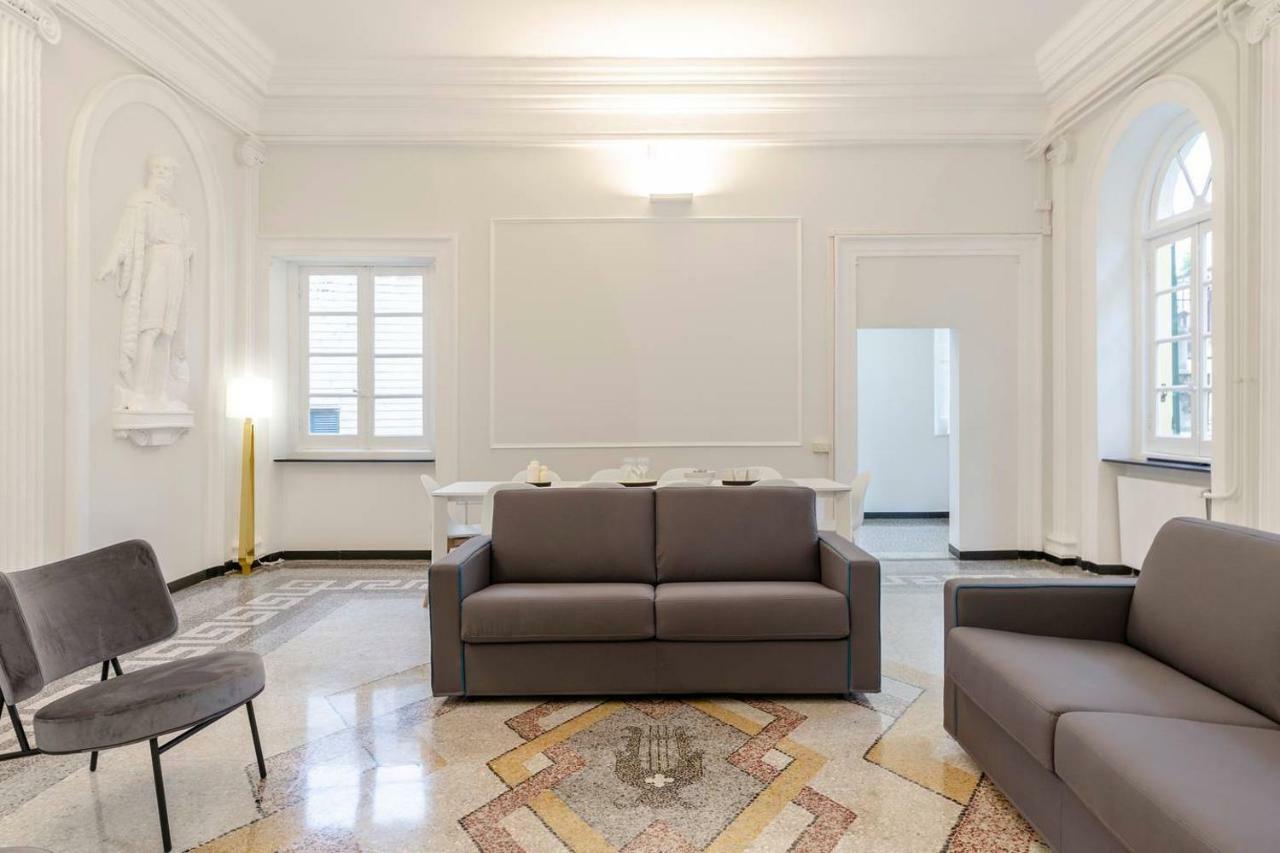 Joivy Elegant Flat For 7, In The Heart Of Genoa Apartment Ngoại thất bức ảnh