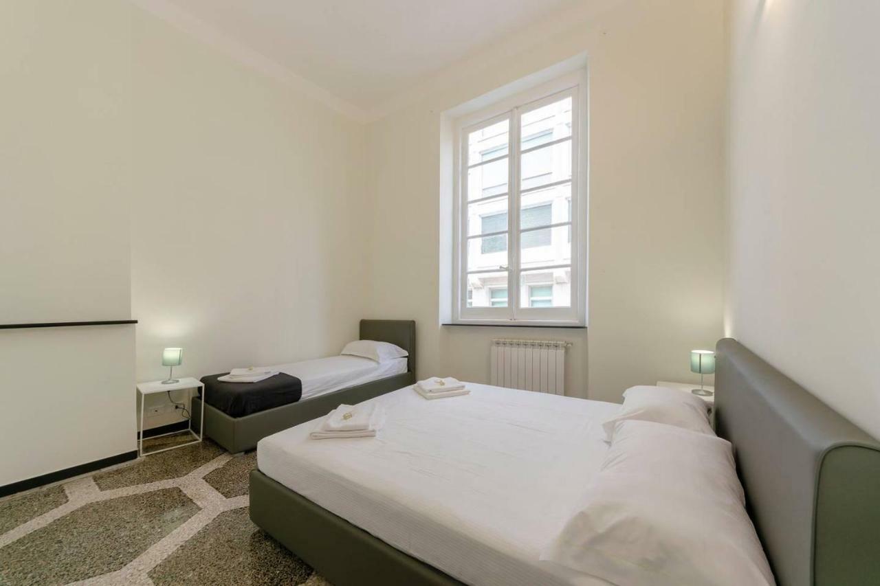 Joivy Elegant Flat For 7, In The Heart Of Genoa Apartment Ngoại thất bức ảnh